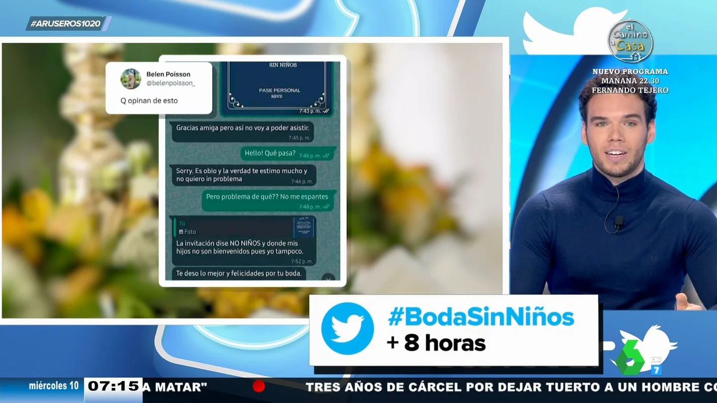 ¿Bodas con o sin niños? Los aruser@s se suman al controvertido debate ¿Bodas con o sin niños? Los aruser@s se suman al controvertido debate