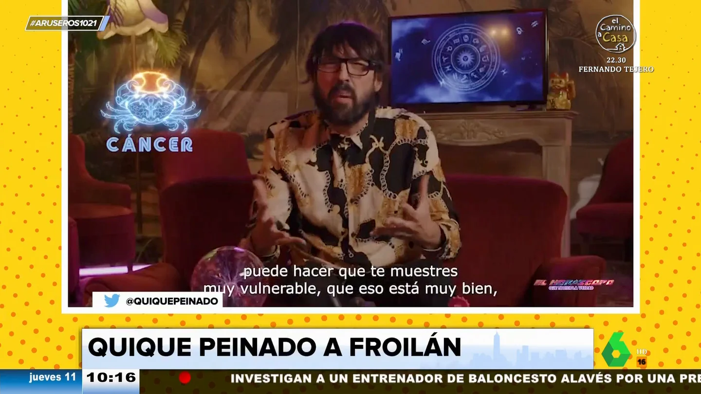 El dardo de Quique Peinado a Froilán por ser "caprichoso e inmaduro" El dardo de Quique Peinado a Froilán por ser "caprichoso e inmaduro"