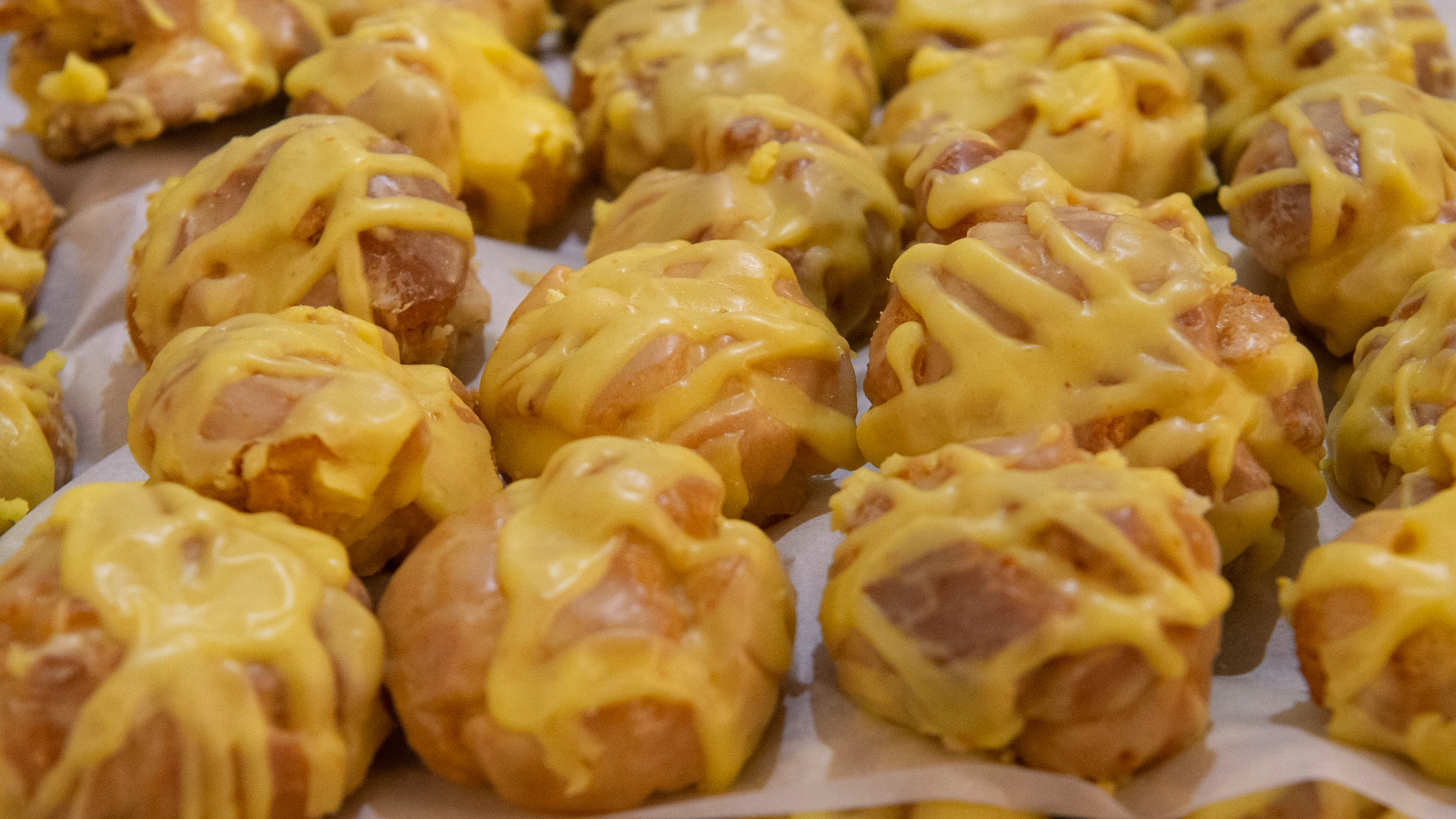 Fotografía de una rosquillas de Santo