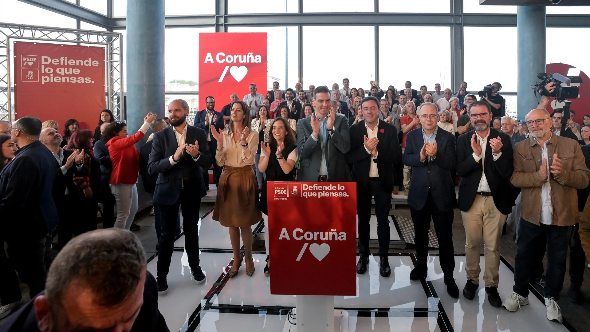 Inés Rey, Lara Méndez, Xosé Sánchez Bugallo, Valentín Formoso, Ángel Mato