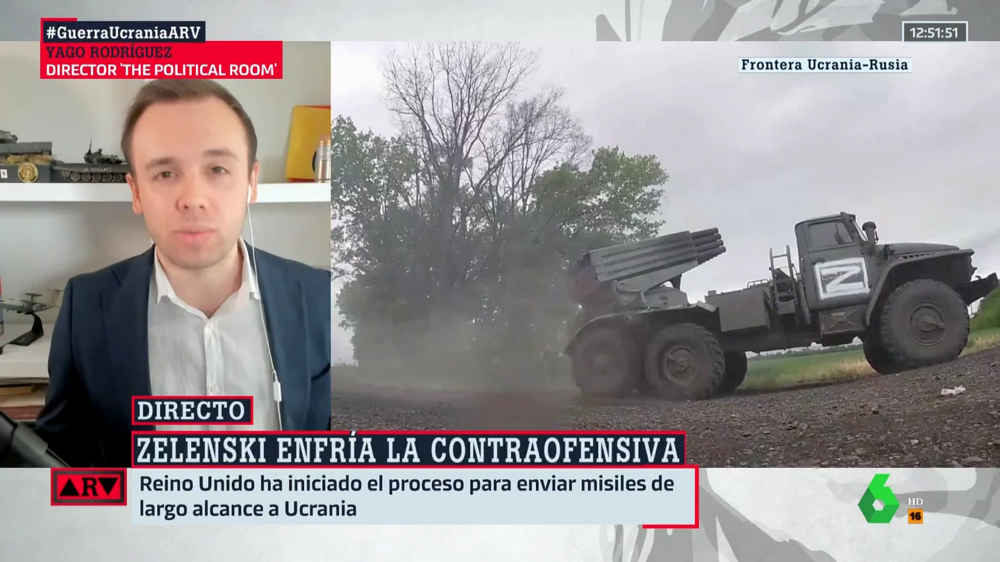Yago Rodríguez desvela cuál es el dilema al que se enfrenta Ucrania para poner en marcha su contraofensiva Yago Rodríguez desvela cuál es el dilema al que se enfrenta Ucrania para poner en marcha su contraofensiva