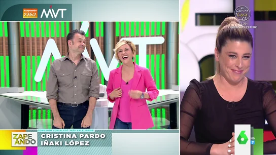 Cristina Pardo pregunta a los zapeadores su tendría una relación con alguien de una ideología contraria Cristina Pardo pregunta a los zapeadores su tendría una relación con alguien de una ideología contraria