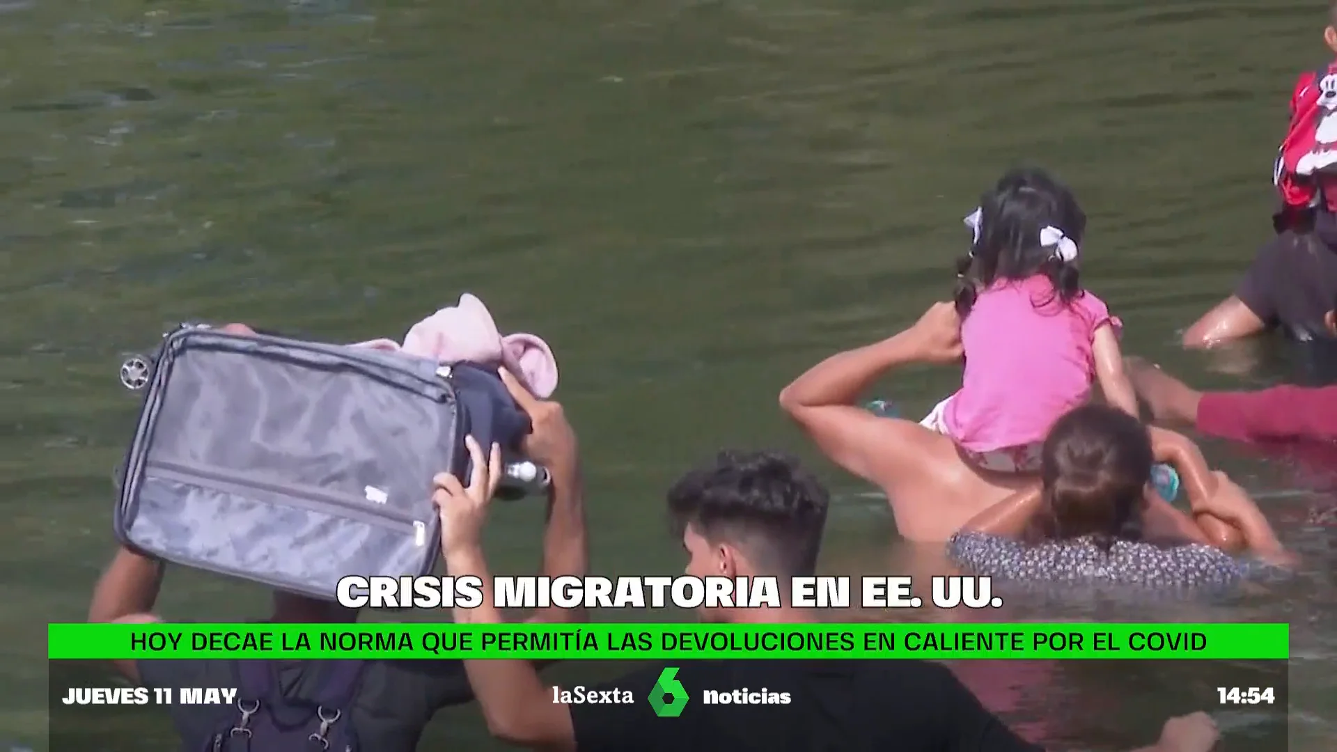 Las peligrosas rutas de migrantes hacia EEUU: transportan un bebé en una maleta para intentar entrar desde México