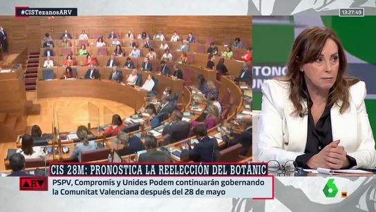 Angélica Rubio, sobre los datos del CIS: "Si se cumple vamos a pasar del tsunami Feijóo a la brisa marina" Angélica Rubio, sobre los datos del CIS: "Si se cumple vamos a pasar del tsunami Feijóo a la brisa marina"