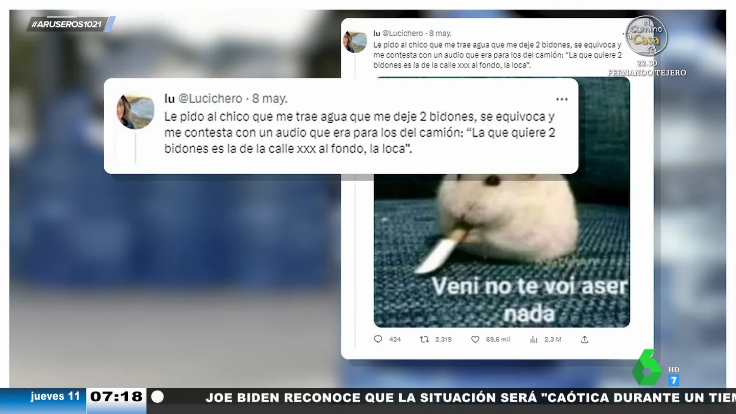 La equivocación de un repartidor al mandarle un audio a su clienta en vez de a su compañero: "El paquete es para la loca" La equivocación de un repartidor al mandarle un audio a su clienta en vez de a su compañero: "El paquete es para la loca"