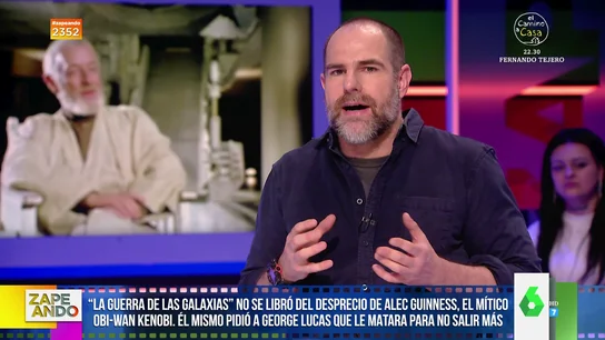 El actor que interpretó a Obi-Wan Kenobi en 'Star Wars' pidió que mataran al personaje: Alberto Rey cuenta por qué El actor que interpretó a Obi-Wan Kenobi en 'Star Wars' pidió que mataran al personaje: Alberto Rey cuenta por qué