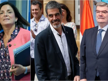 Beatriz Artolazabal, Eneko Goia y Juan Mari Aburto, candidatos a las Alcaldías de las capitales vascas Beatriz Artolazabal, Eneko Goia y Juan Mari Aburto, candidatos a las Alcaldías de las capitales vascas