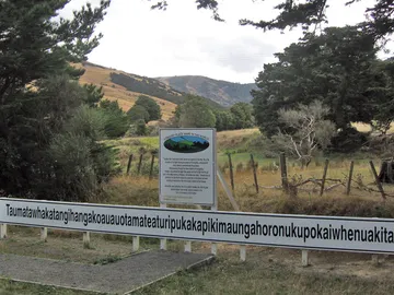 Topónimo de una colina en Nueva Zelanda Topónimo de una colina en Nueva Zelanda