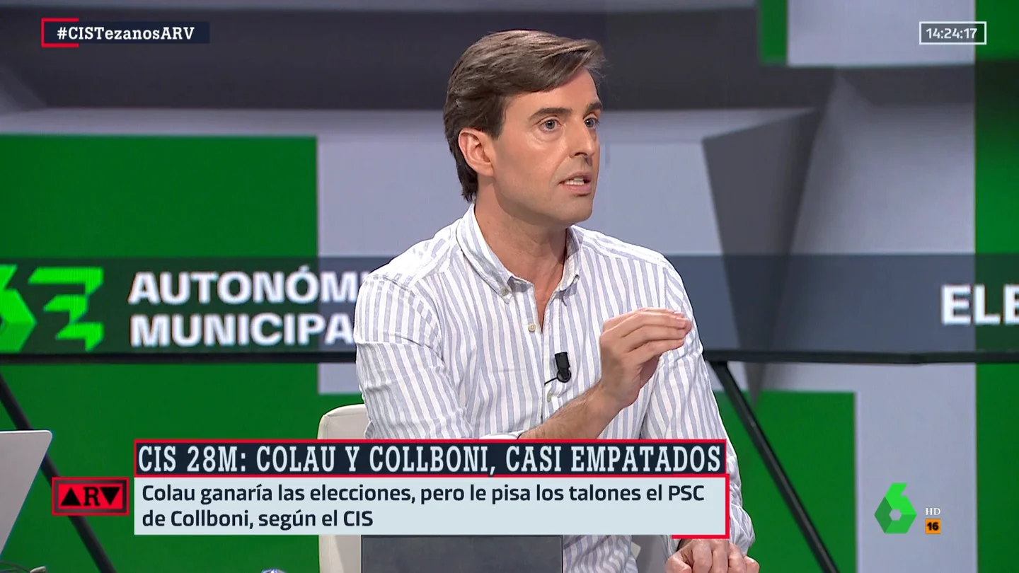 Montesinos, tras los datos del CIS: "Todo está prácticamente en el aire" Montesinos, tras los datos del CIS: "Todo está prácticamente en el aire"