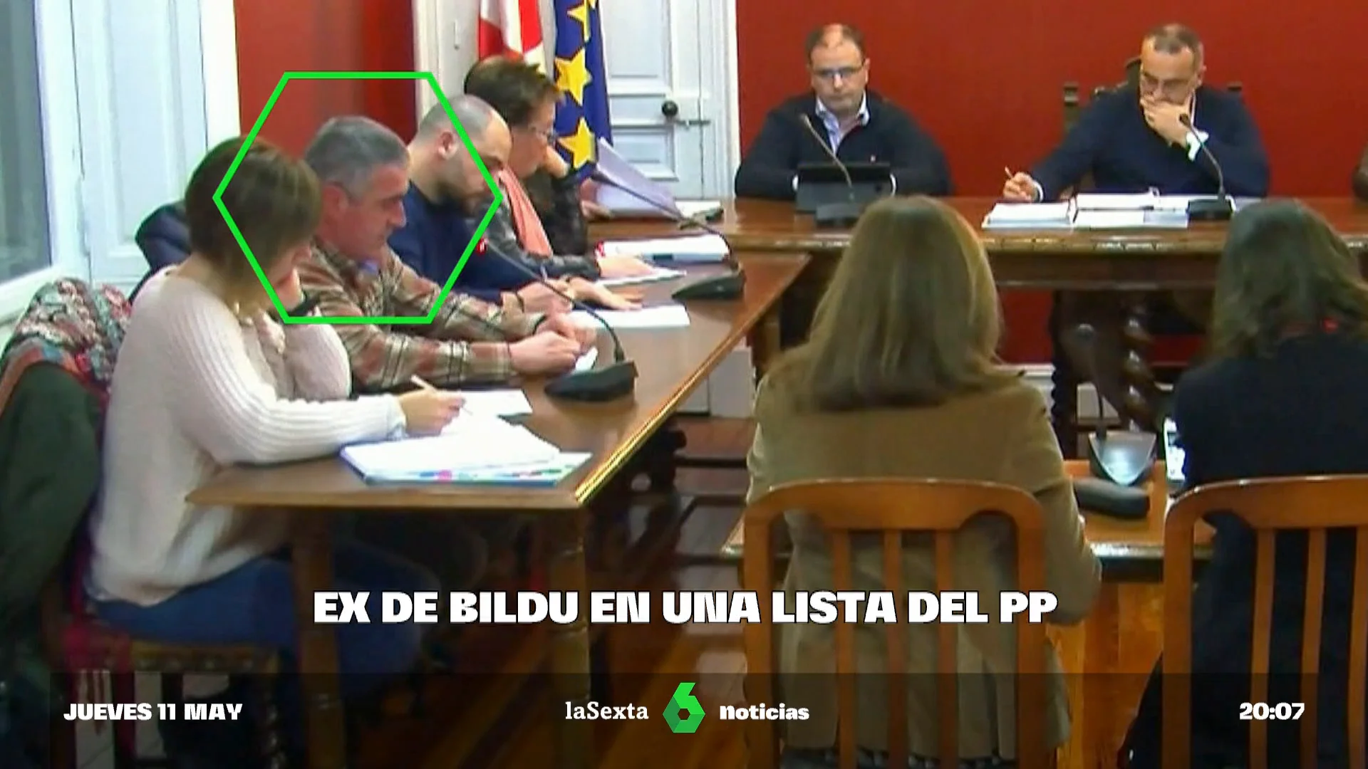 Un exdirigente de Bildu en una lista del PP