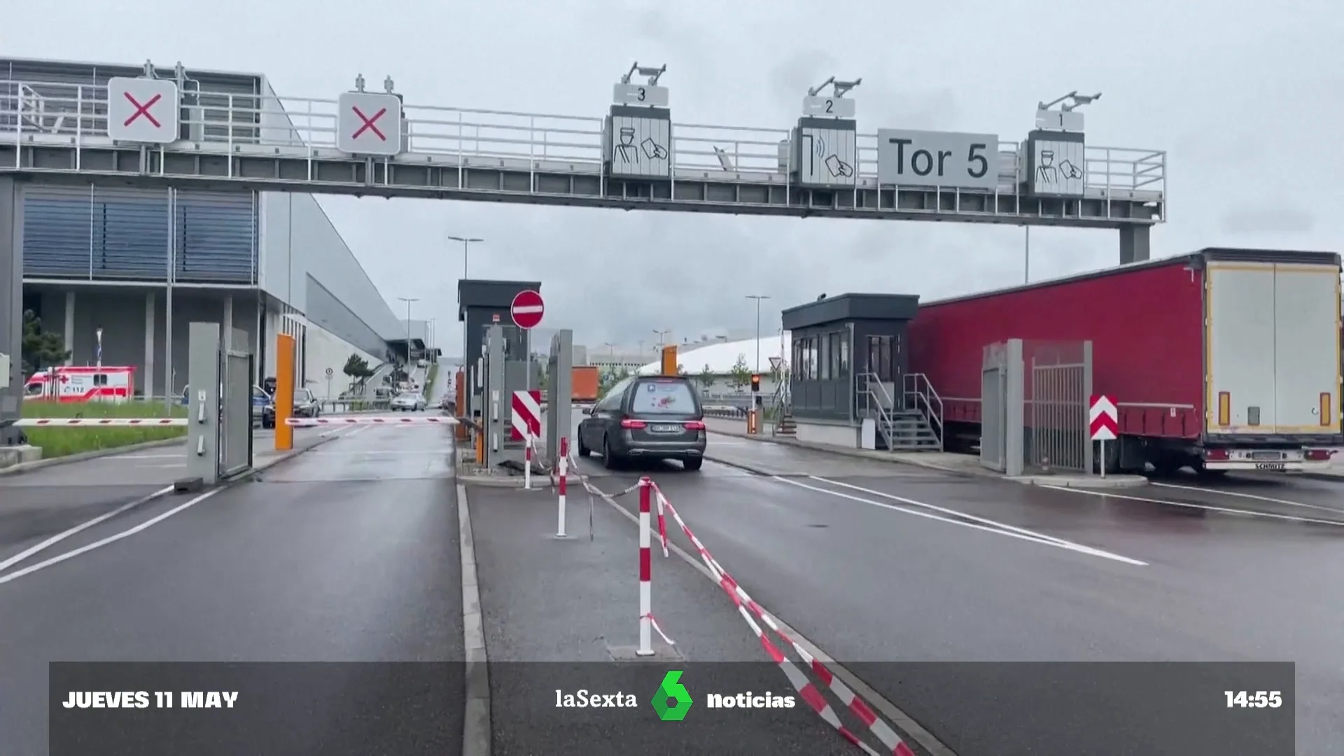 Un tiroteo en una fábrica de Mercedes en Alemania deja al menos dos muertos