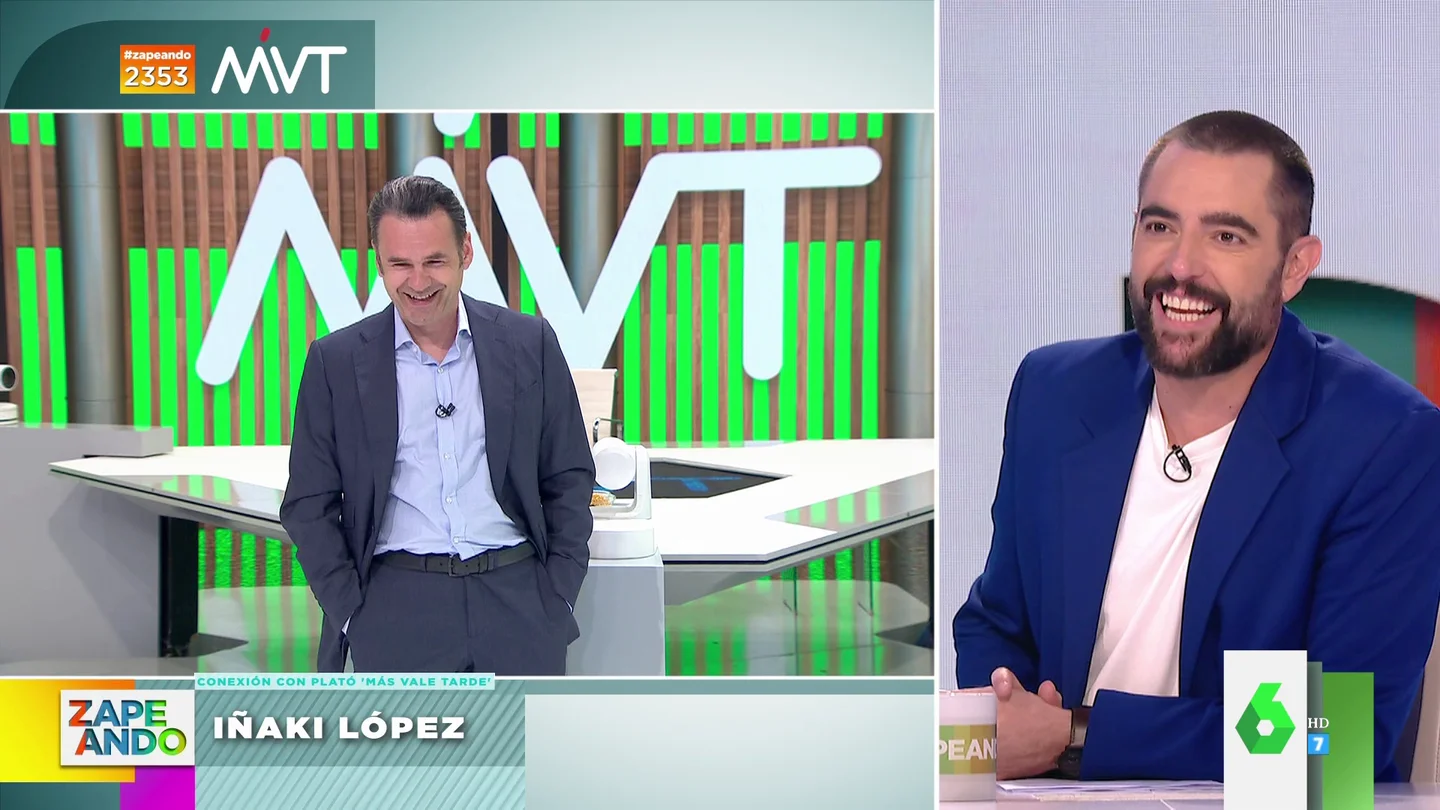 Lluvia de zascas entre Iñaki López y Dani Mateo Lluvia de zascas entre Iñaki López y Dani Mateo