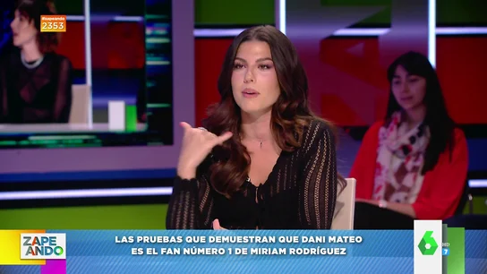 Miriam Rodríguez pide el número a Dani Mateo en directo Miriam Rodríguez pide el número a Dani Mateo en directo