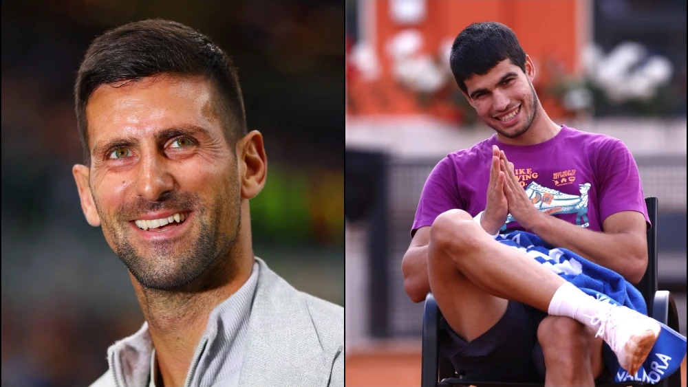 Djokovic y Carlos Alcaraz