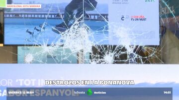 Destrozos en Bonanova