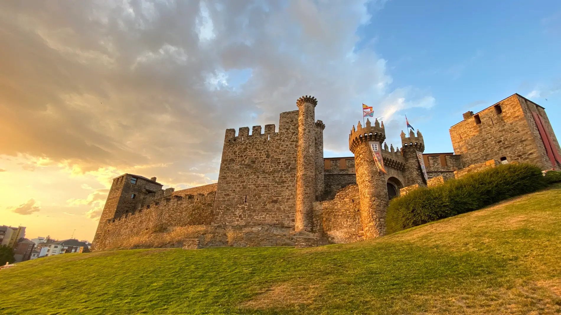 Castillo de Ponferrada, en León