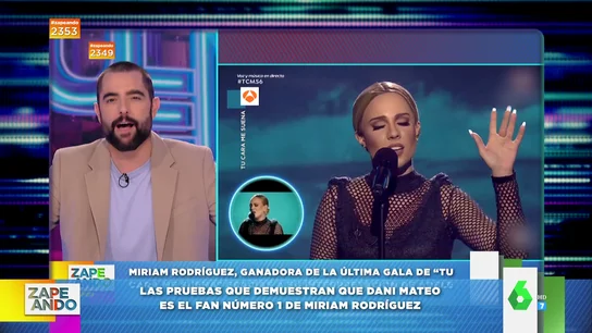 El vídeo que demuestra que Dani Mateo es el mayor fan de Miriam Rodríguez El vídeo que demuestra que Dani Mateo es el mayor fan de Miriam Rodríguez