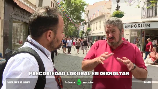 La precariedad laboral en Gibraltar que 'ata' a los españoles: trabajan con contratos de 'cero horas' La precariedad laboral en Gibraltar que 'ata' a los españoles: trabajan con contratos de 'cero horas'