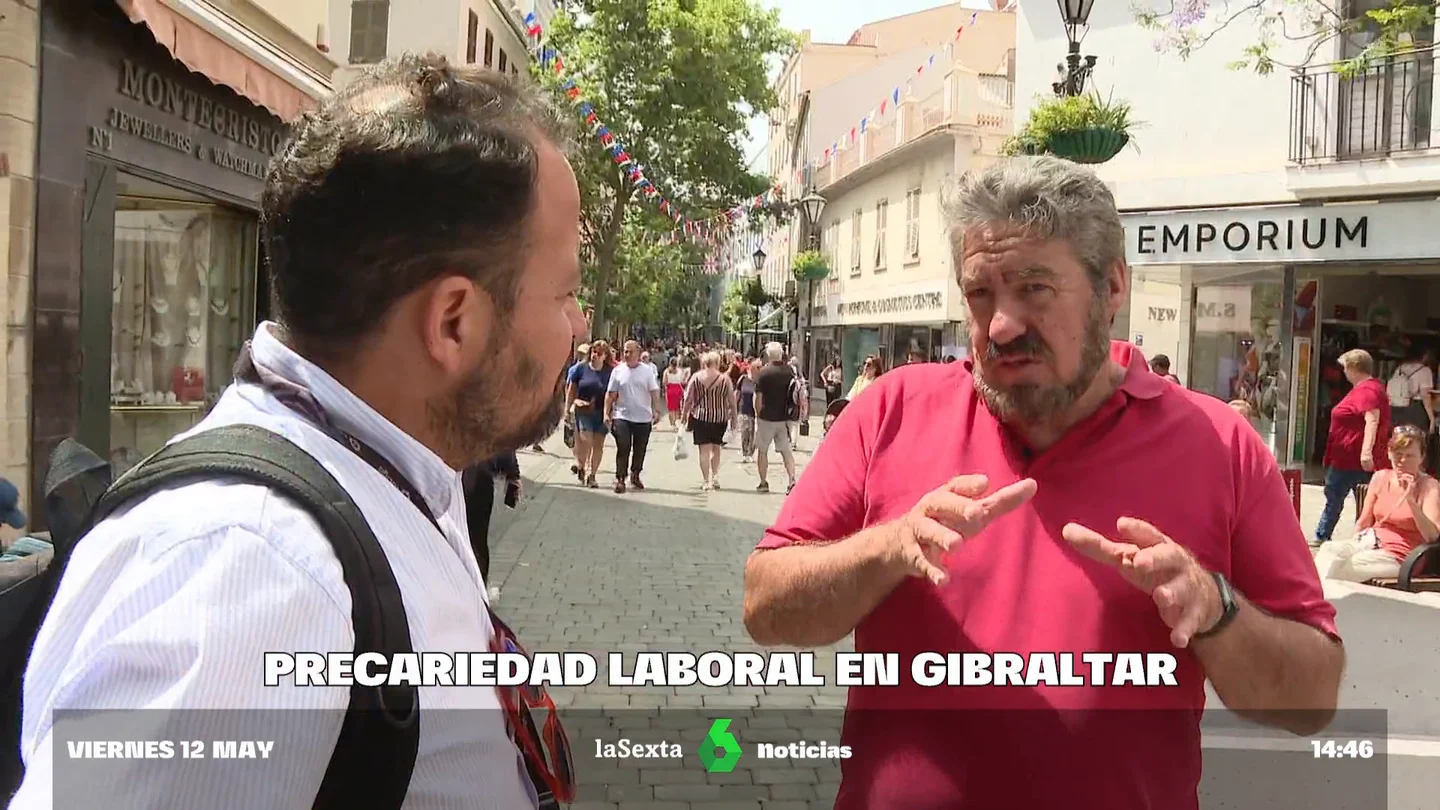 La precariedad laboral en Gibraltar que 'ata' a los españoles: trabajan con contratos de 'cero horas' La precariedad laboral en Gibraltar que 'ata' a los españoles: trabajan con contratos de 'cero horas'