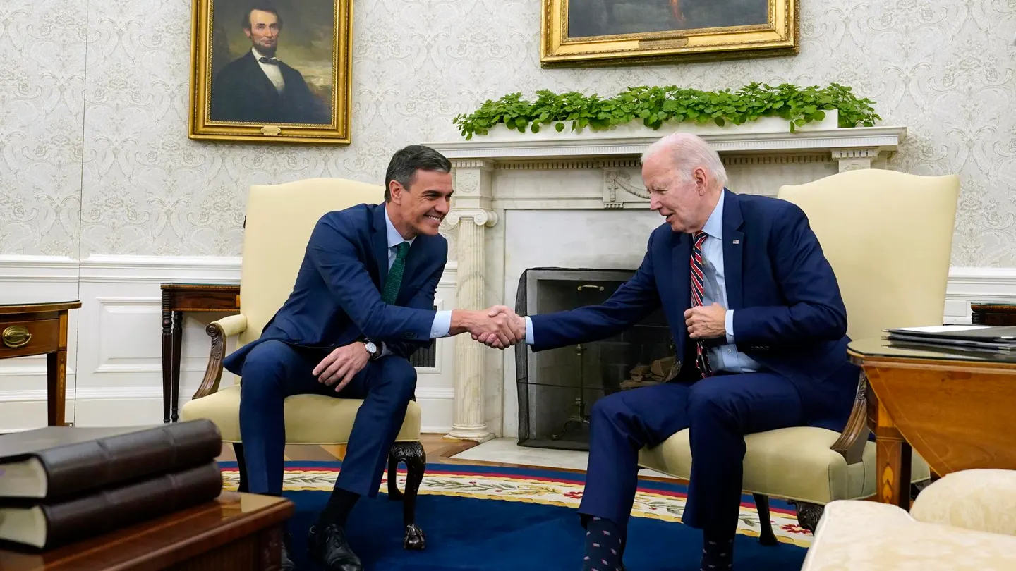 Pedro Sánchez se reúne con Joe Biden en la Casa Blanca Pedro Sánchez se reúne con Joe Biden en la Casa Blanca