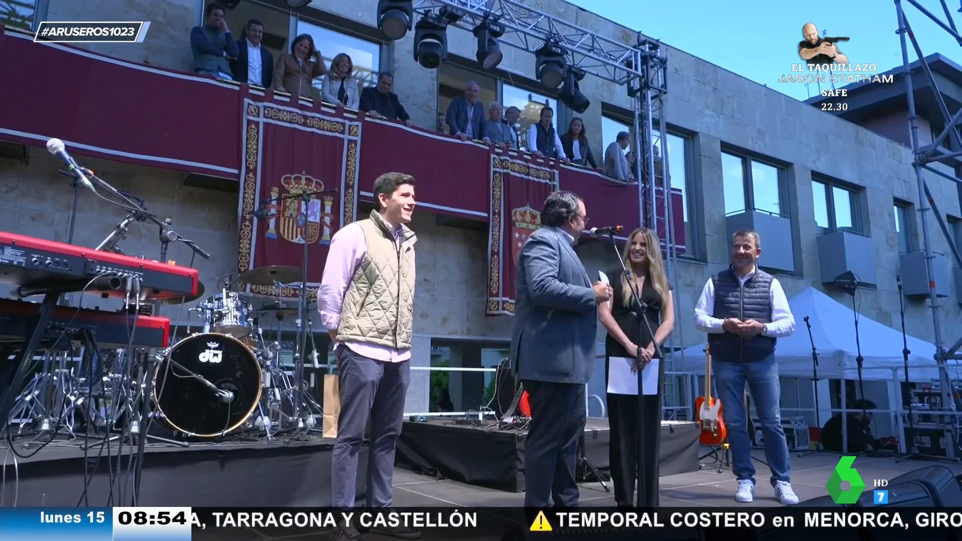 El divertido momento en el que el alcalde de Boadilla dice que Rocío Cano es la Pedroche de Boadilla: "Yo he salido con un poco más de ropa"