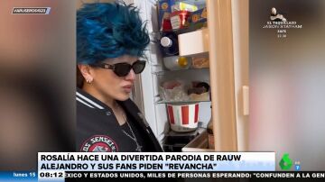 Rosalía arrasa en redes con su imitación de Rauw Alejandro: esta es la parodia viral