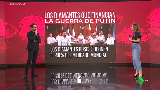 El G7 plantea una 'guerra de diamantes' a Rusia: un negocio millonario que tiene en Europa su principal mercado El G7 plantea una 'guerra de diamantes' a Rusia: un negocio millonario que tiene en Europa su principal mercado
