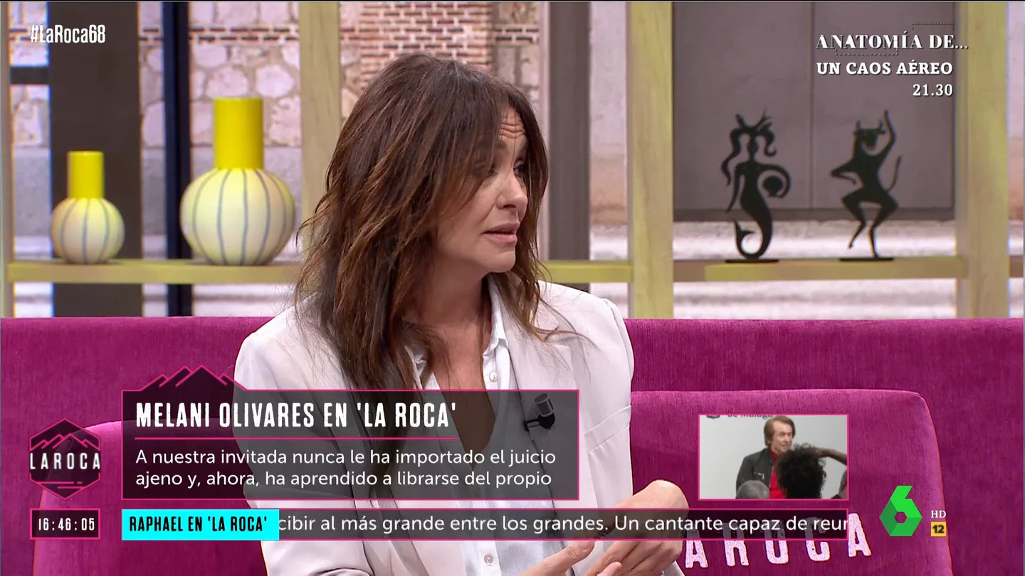 Melani Olivares en La Roca Melani Olivares en La Roca