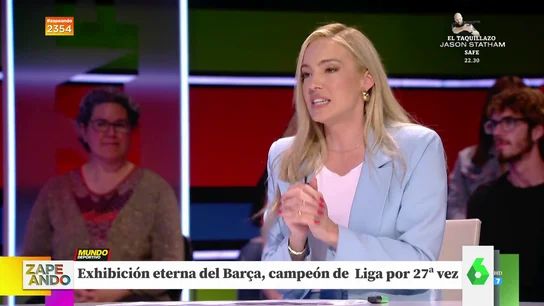 Isabel Forner critica la invasión de los ultras del Espanyol y manda este mensaje Isabel Forner critica la invasión de los ultras del Espanyol y manda este mensaje