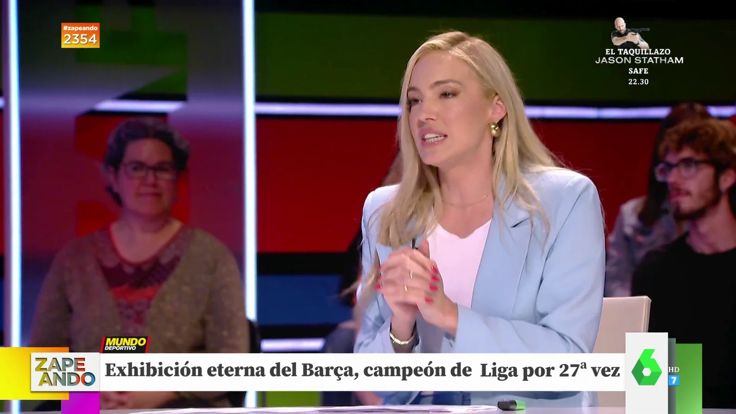 Isabel Forner critica la invasión de los ultras del Espanyol y manda este mensaje Isabel Forner critica la invasión de los ultras del Espanyol y manda este mensaje