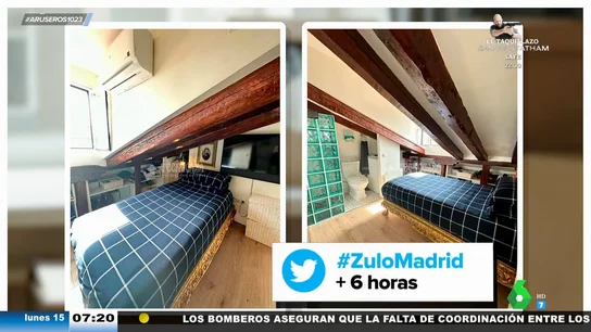 El indignante 'zulo' que alquilan como piso en Madrid: la televisión solo se puede ver desde el retrete El indignante 'zulo' que alquilan como piso en Madrid: la televisión solo se puede ver desde el retrete