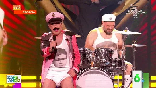 De marineros en calzoncillos a latigazos con trenzas: las actuaciones más extravagantes de Eurovisión De marineros en calzoncillos a latigazos con trenzas: las actuaciones más extravagantes de Eurovisión