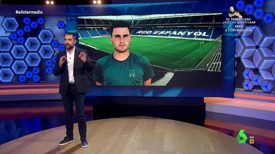 Dani Mateo, sobre el candidato del PP que saltó con los ultras al campo del Espanyol Dani Mateo analiza las celebraciones del Barça por su título de Liga, conseguido en el estadio del Espanyol, así como la invasión de campo de ultras pericos, entre los que estaba el candidato número 9 en las listas del PP para Sant Joan Despí.