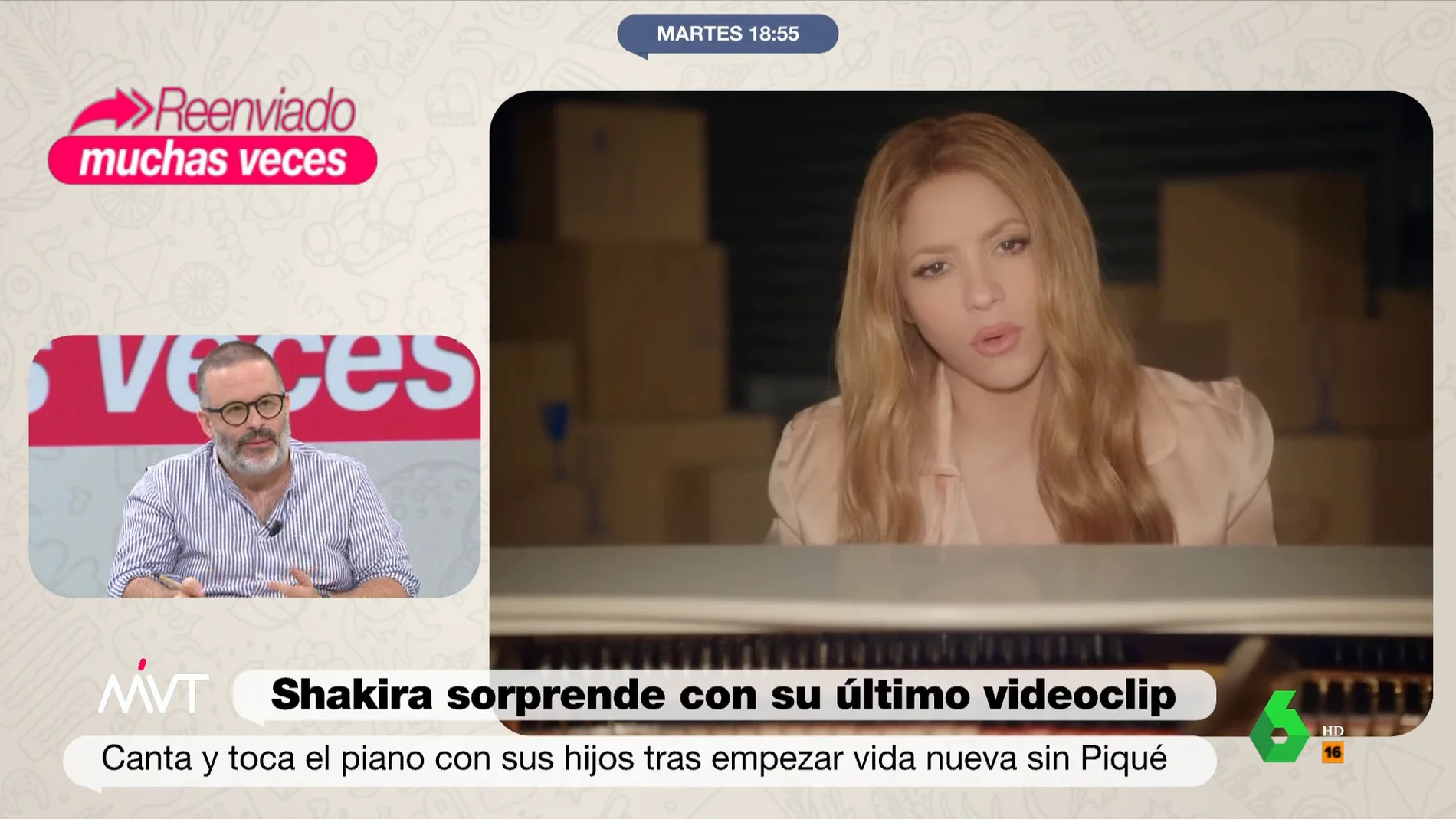 La reacción de Edu Galán al videoclip de Shakira con sus hijos: Me produce un rechazo visceral
