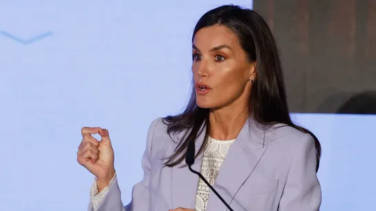 La reina Letizia durante su intervención en la inauguración del XXII Congreso Salud Mental España celebrado este martes en Madrid La reina Letizia durante su intervención en la inauguración del XXII Congreso Salud Mental España celebrado este martes en Madrid