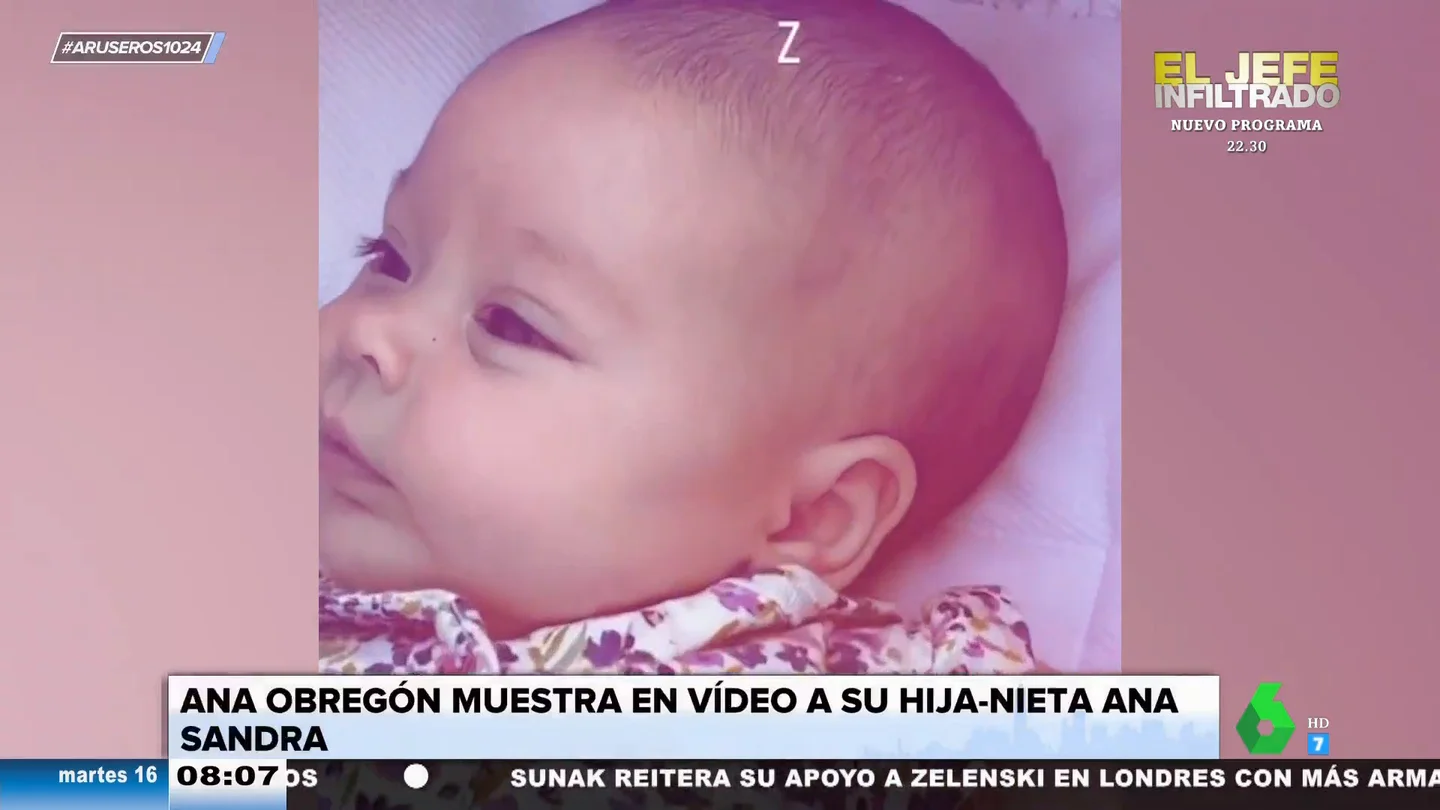 Así reacciona Alfonso Arús al ver el vídeo que graba Ana Obregón a su nieta: "Creo que mejor sin audio" Así reacciona Alfonso Arús al ver el vídeo que graba Ana Obregón a su nieta: "Creo que mejor sin audio"
