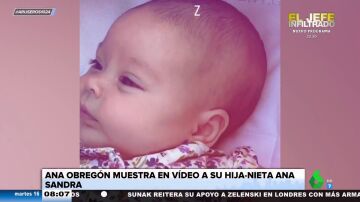 Así reacciona Alfonso Arús al ver el vídeo que graba Ana Obregón a su nieta: "Creo que mejor sin audio"