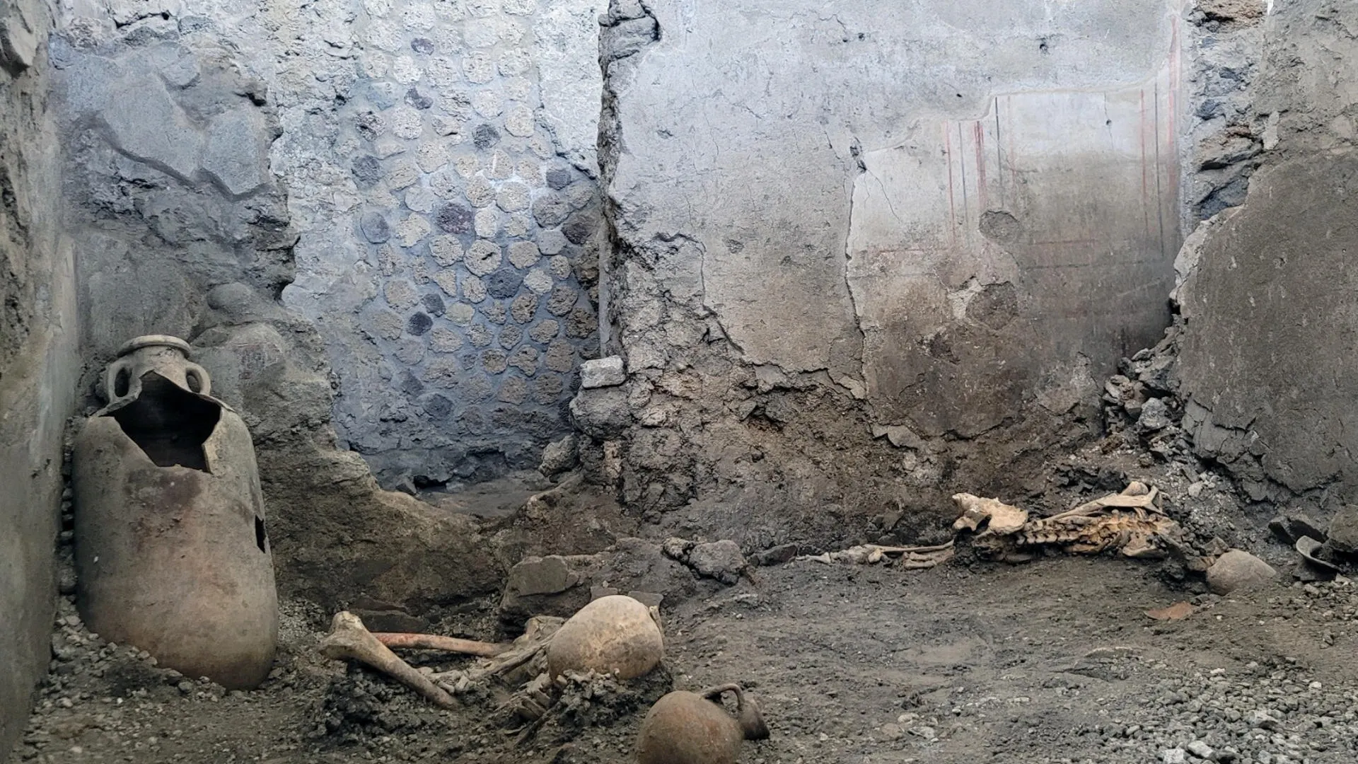 Hallan otros dos cuerpos en Pompeya Hallan otros dos cuerpos en Pompeya