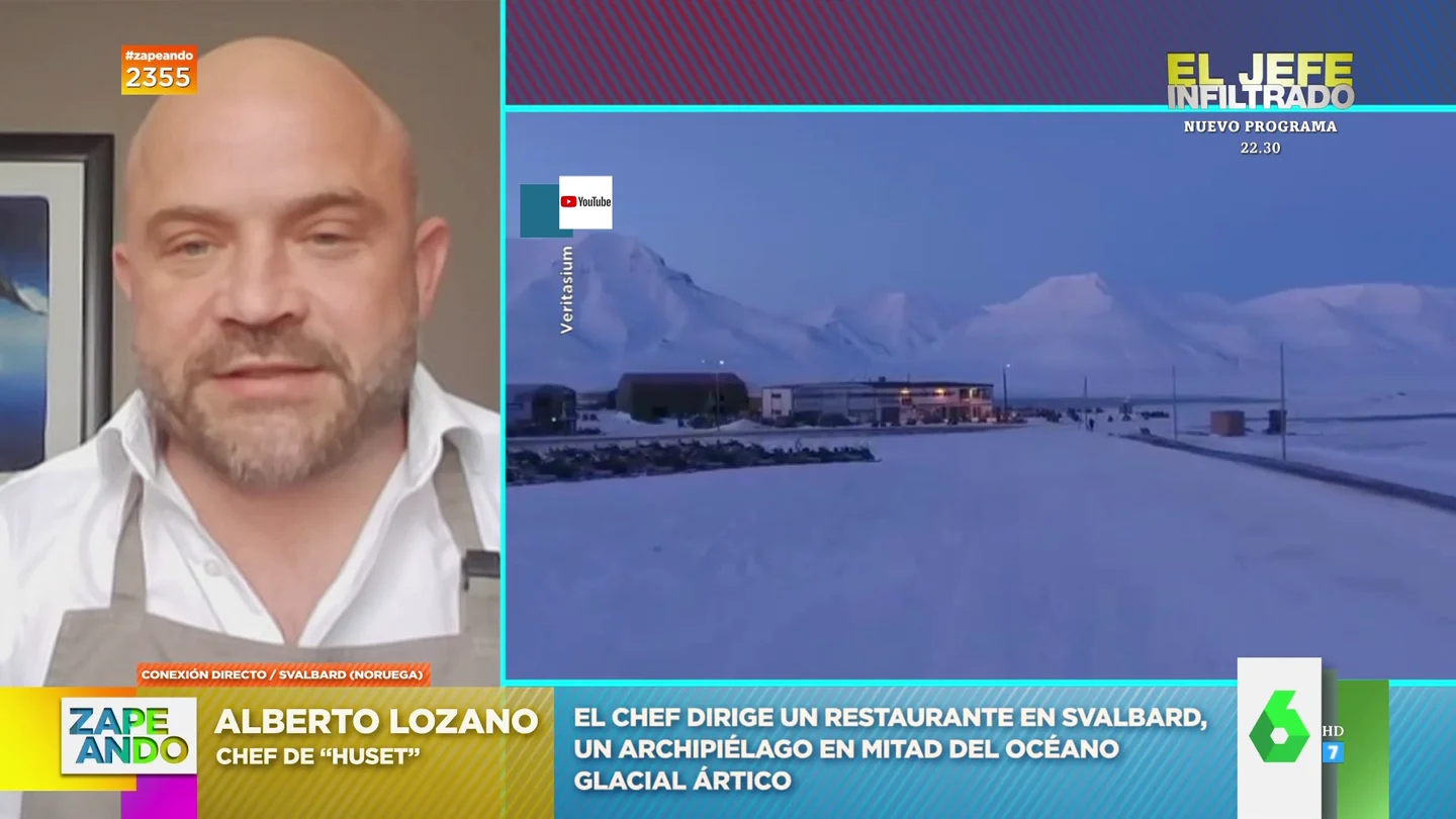 Alberto Lozano, el chef albaceteño que hace alta cocina en el Ártico: "Me encanta lo extremo y más que esto hay poco" Alberto Lozano, el chef albaceteño que hace alta cocina en el Ártico: "Me encanta lo extremo y más que esto hay poco"