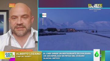 Alberto Lozano, el chef albaceteño que hace alta cocina en el Ártico: "Me encanta lo extremo y más que esto hay poco"