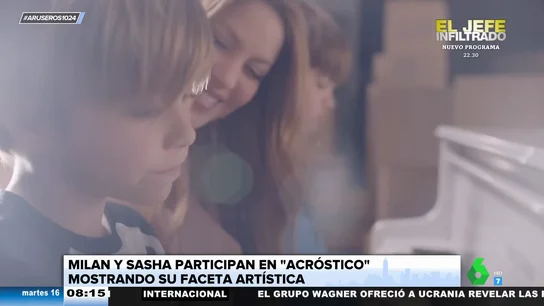 Sasha y Milan cantan en el videoclip de 'Acróstico': así es el vídeo más emotivo de Shakira con sus hijos Sasha y Milan cantan en el videoclip de 'Acróstico': así es el vídeo más emotivo de Shakira con sus hijos