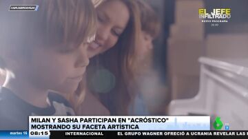 Sasha y Milan cantan en el videoclip de 'Acróstico': así es el vídeo más emotivo de Shakira con sus hijos