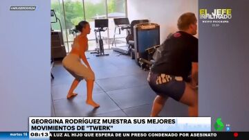  Georgina Rodríguez lo da todo bailando twerking 