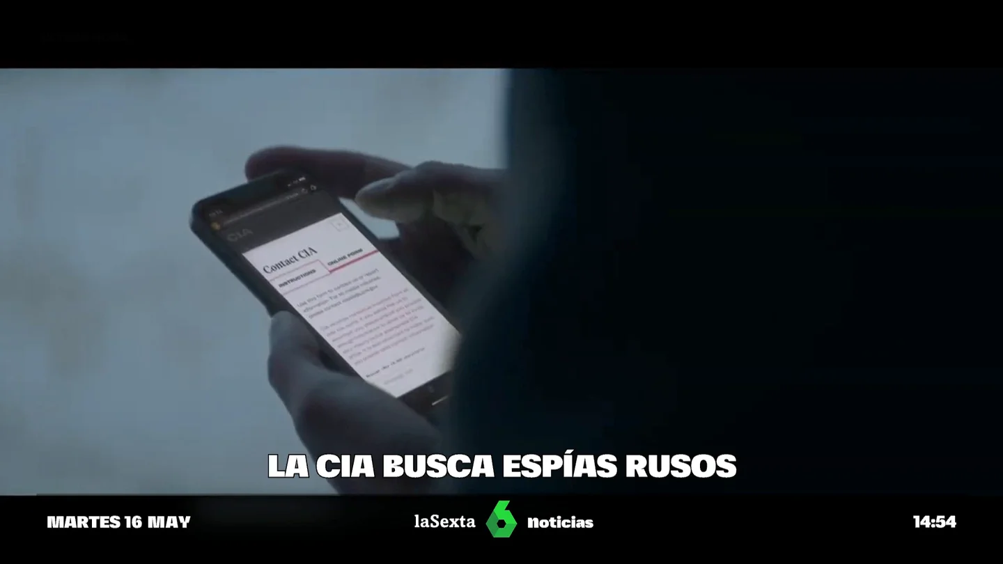 El vídeo con el que la CIA busca reclutar espías rusos El vídeo con el que la CIA busca reclutar espías rusos