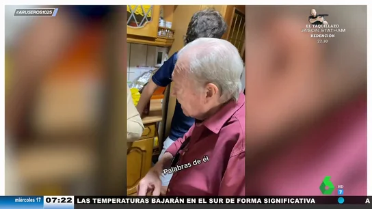 La divertida explicación de un abuelo a su mujer por el tatuaje de su nieto: "Yo pensaba que iba al estudio de Televisión Española" La divertida explicación de un abuelo a su mujer por el tatuaje de su nieto: "Yo pensabaa que iba al estudio de Televisión Española"