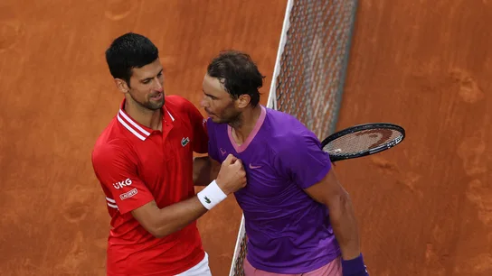 Novak Djokovic y Rafa Nadal Novak Djokovic y Rafa Nadal