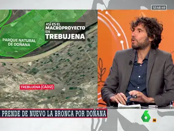 Mario Viciosa explica la &#39;paradoja doble&#39; que supone la construcción de un macroproyecto turístico cerca de Doñana 