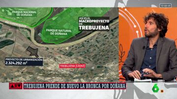 Mario Viciosa explica la 'paradoja doble' que supone la construcción de un macroproyecto turístico cerca de Doñana 