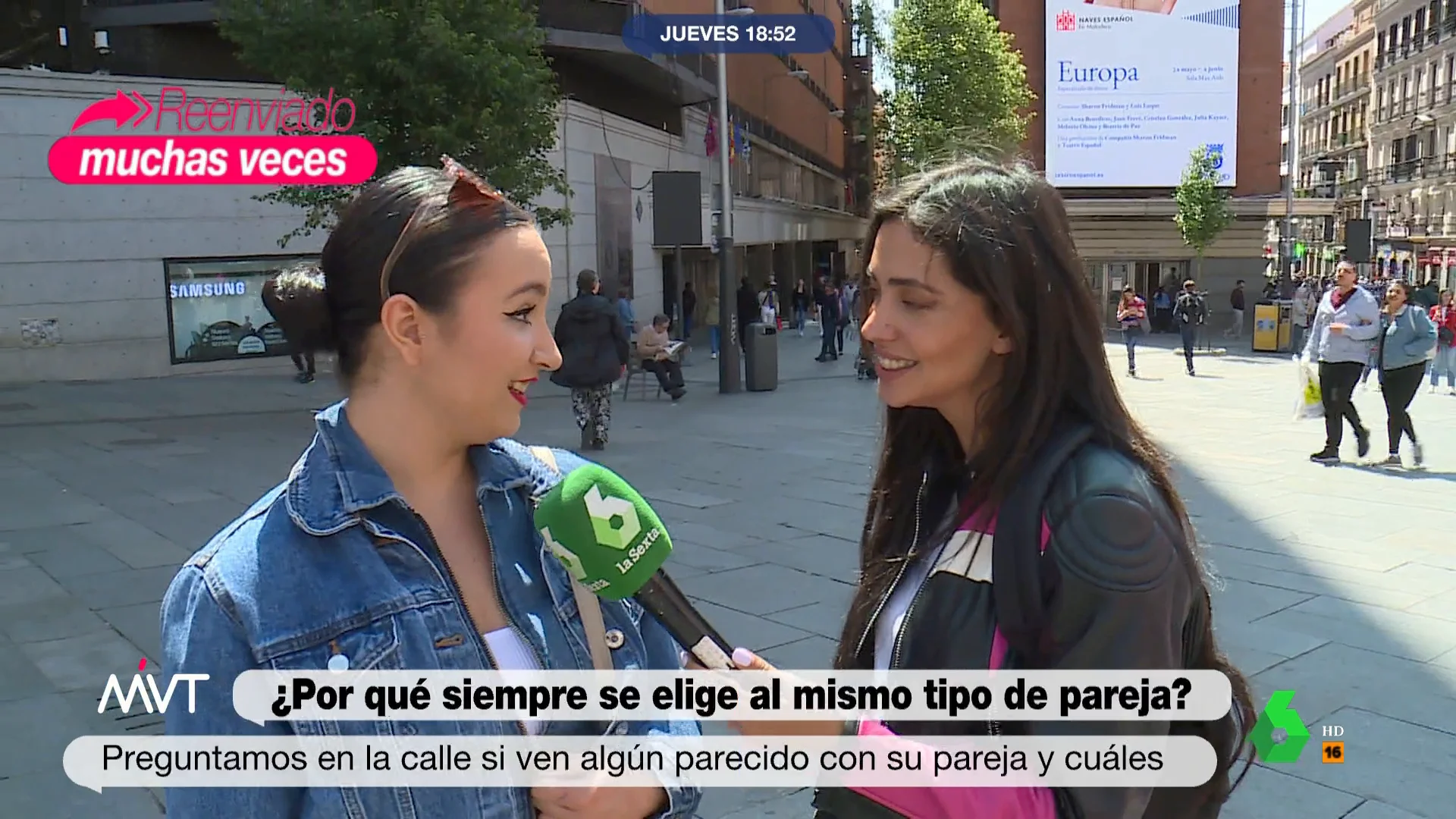 María Lamela sale a la calle para descubrir el lado oscuro de las relaciones sentimentales de los españoles. ¿Les han mentido sus parejas alguna vez? ¿Han tenido alguna ruptura traumática? Sus divertidas respuestas, en este vídeo de Más Vale Tarde.