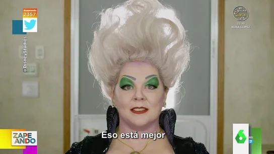 "¡Es chulísimo!": así se transforma la actriz Melissa McCarthy en Úrsula, villana de 'La sirenita' "¡Es chulísimo!": así se transforma la actriz Melissa McCarthy en Úrsula, villana de 'La sirenita'